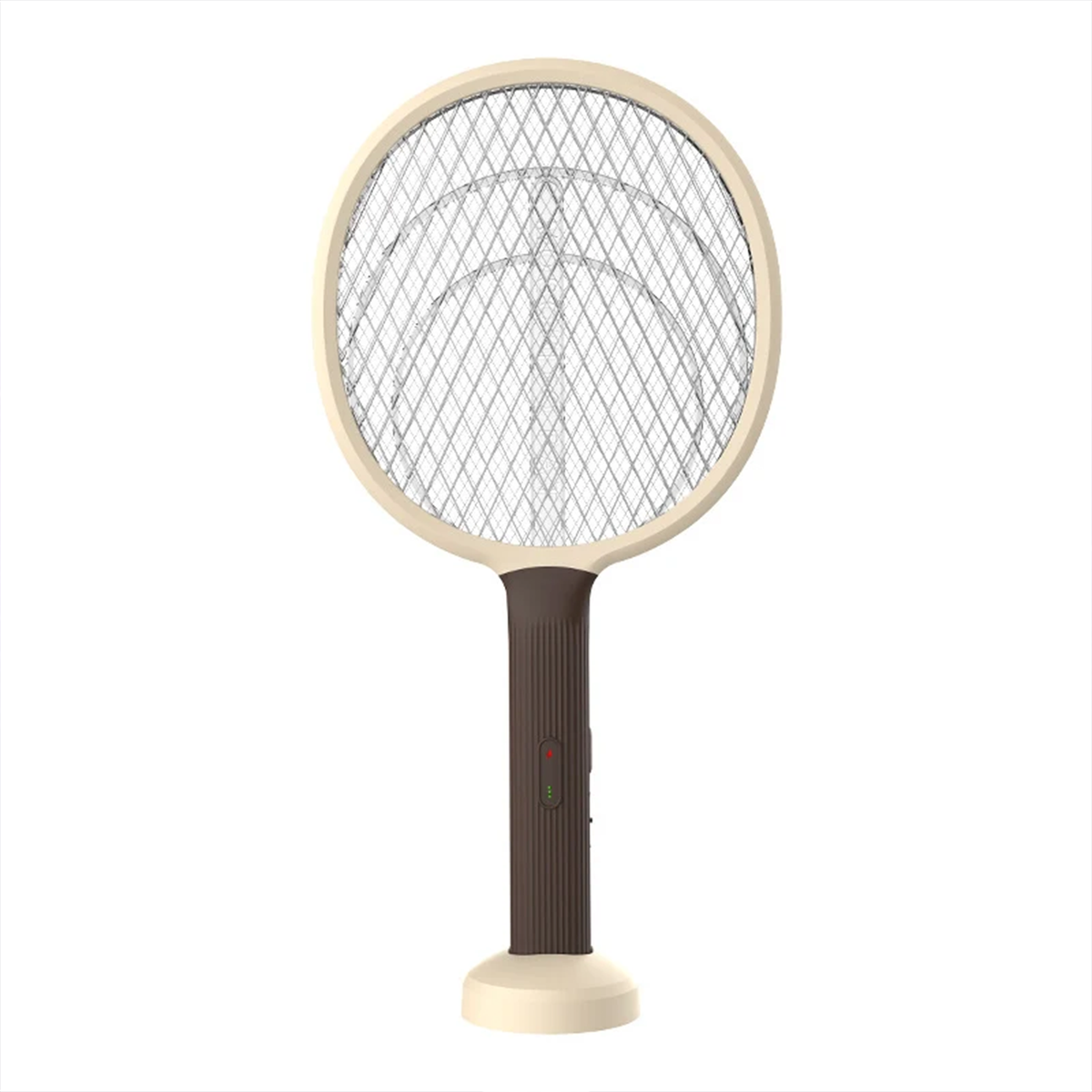 2 In 1 Foldable Electric Mosquito Swatter With Led Mosquito Attracting Lamp