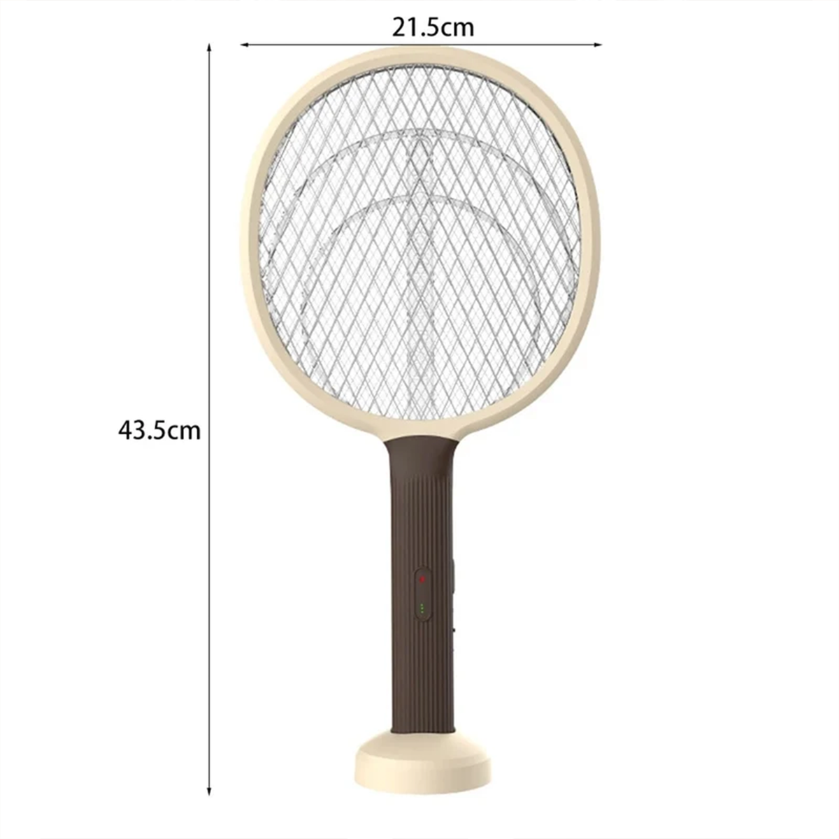 2 In 1 Foldable Electric Mosquito Swatter With Led Mosquito Attracting Lamp